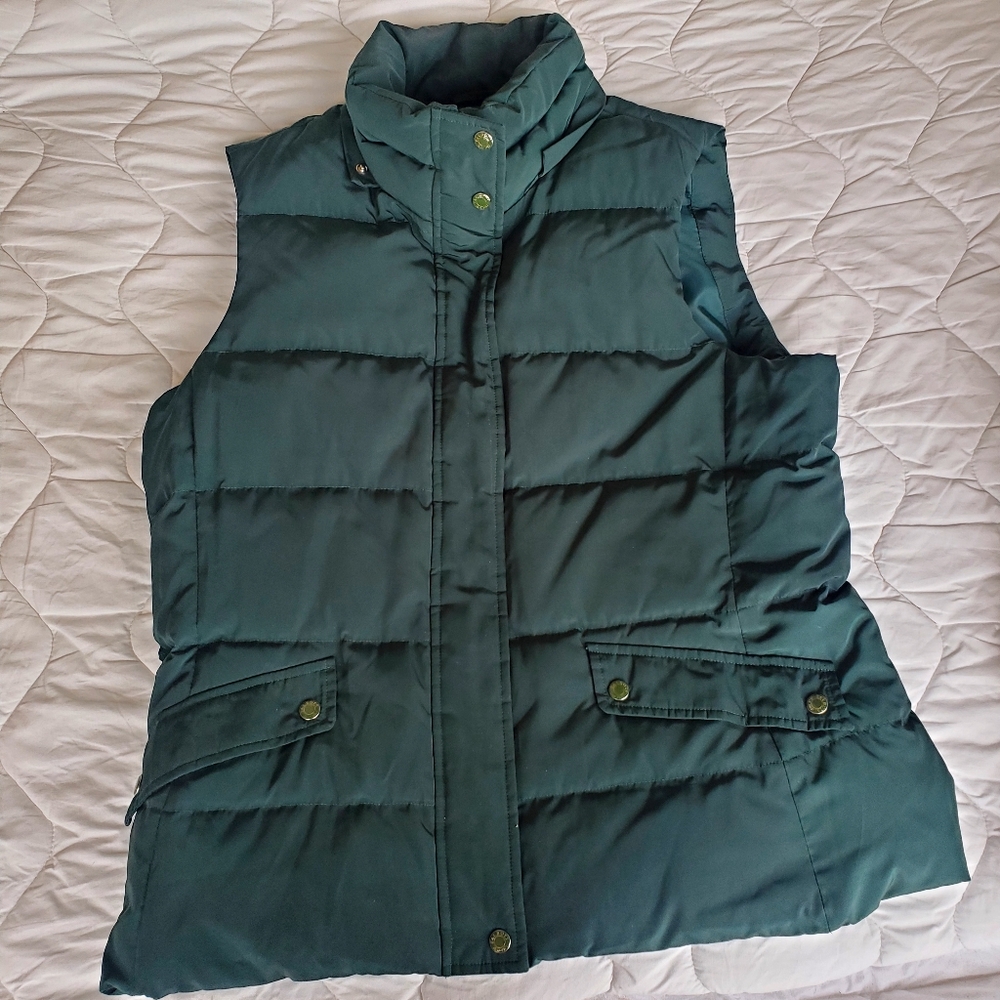 Talbots Duck Down Vest